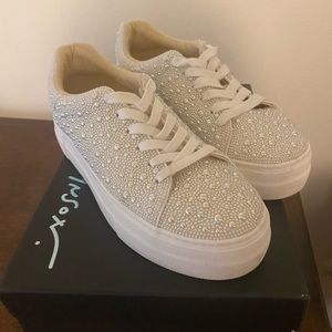 Betsy Johnson Sidney Pearl Sneakers